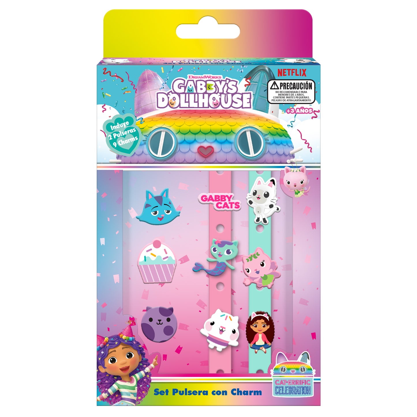 Set Pulseras Personalizables 9 Piezas | La Casa de Gabby