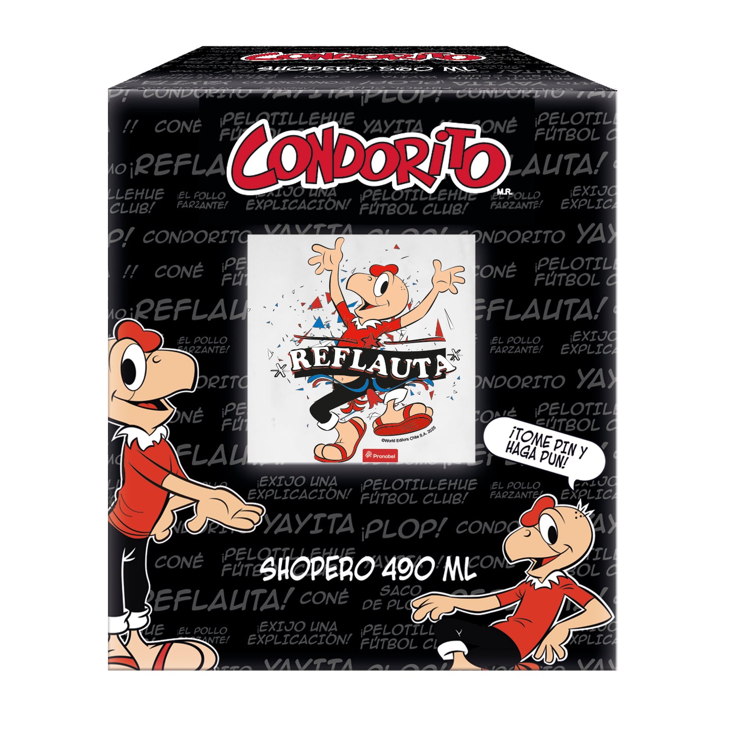 Shopero 490 ml | Condorito En Caja | Big Party