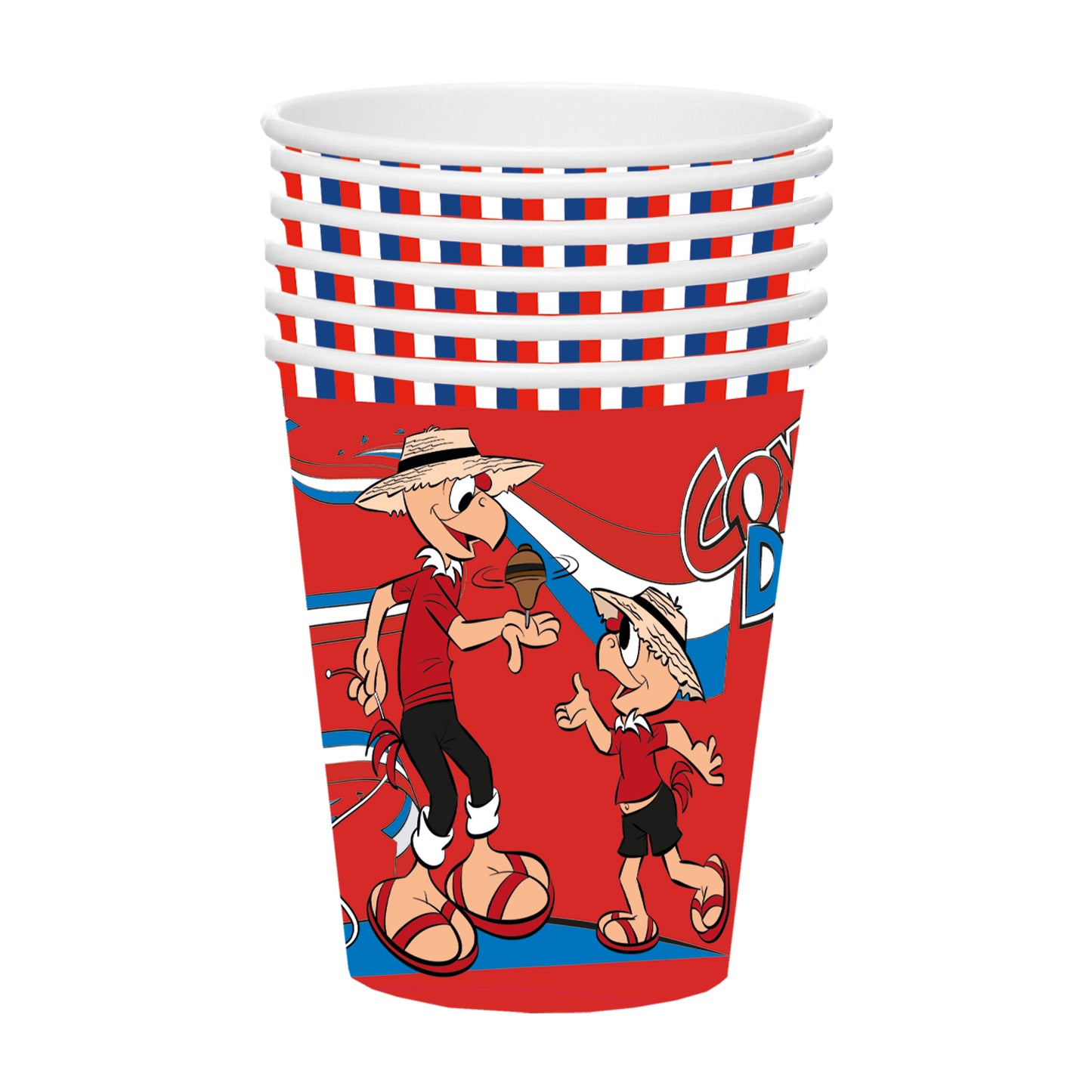 Set 6 Vasos Papel | Condorito