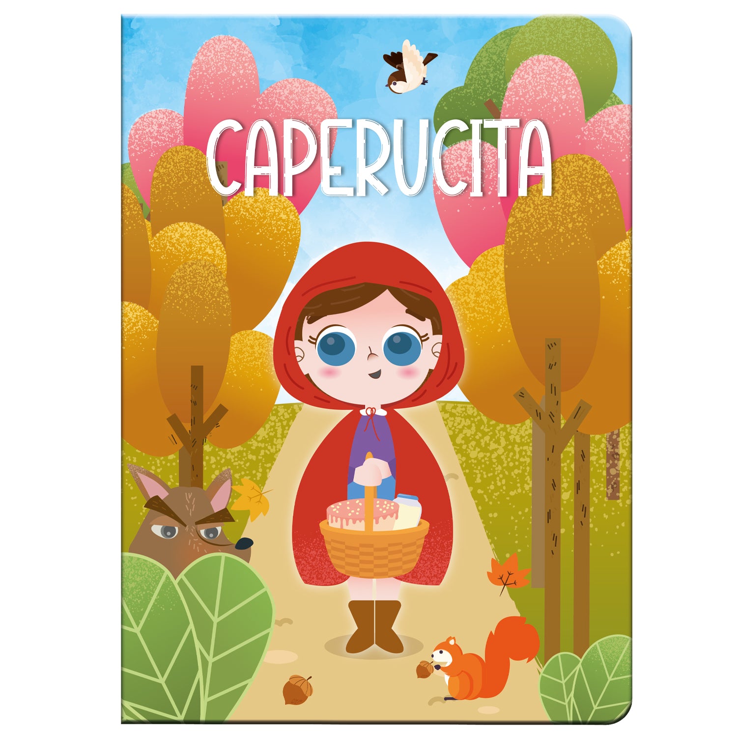 Cuento Tradicional Tapa Dura Caperucita Roja – 8 páginas | Art & Craft
