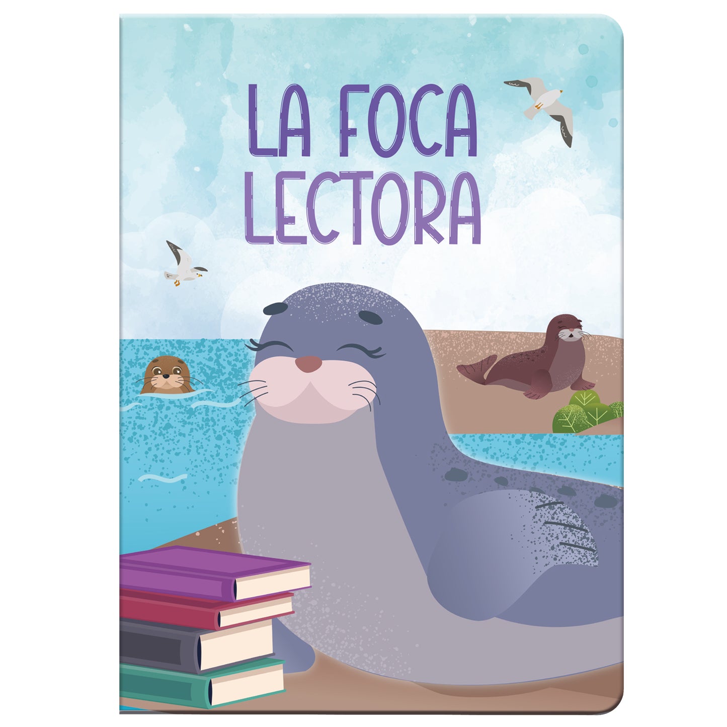 Cuento Original Tapa Dura La Foca Lectora – 8 páginas | Art & Craft