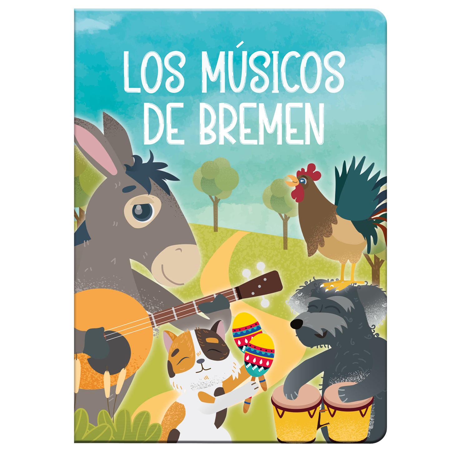 Cuento Tradicional Tapa Dura Los Músicos de Bremen – 10 páginas | Art & Craft