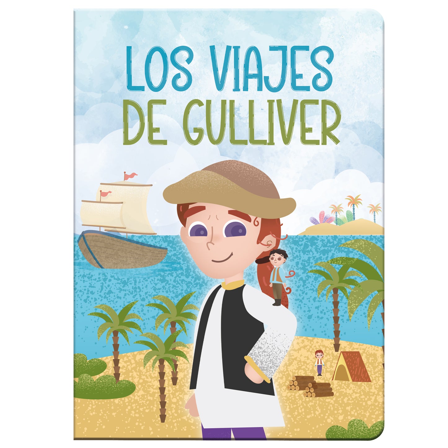 Cuento Tradicional Tapa Dura Los Viajes de Gulliver – 10 páginas | Art & Craft