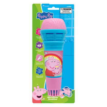 Micrófono Acústico Peppa Pig