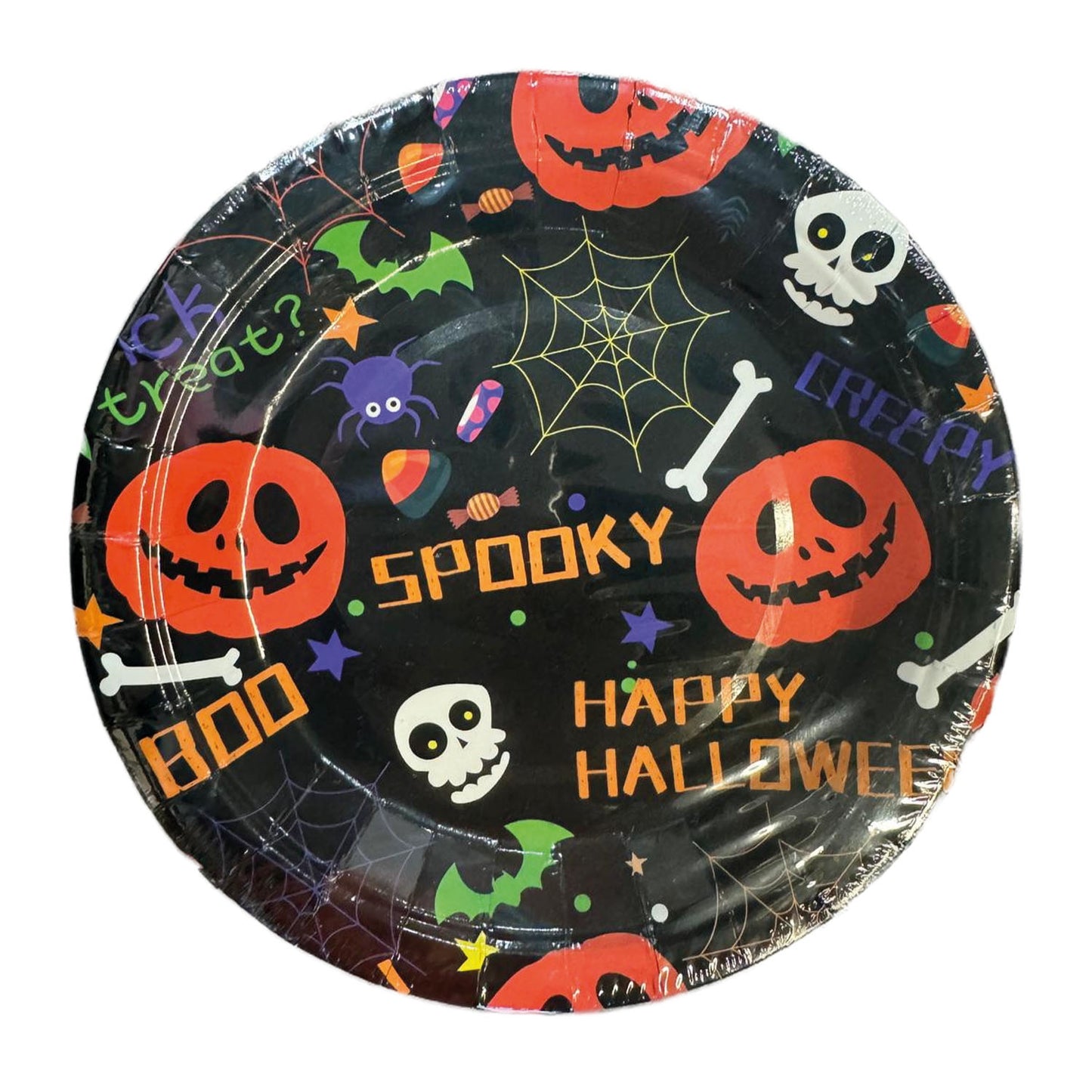Set 6 Platos 18 cm Halloween | Big Party