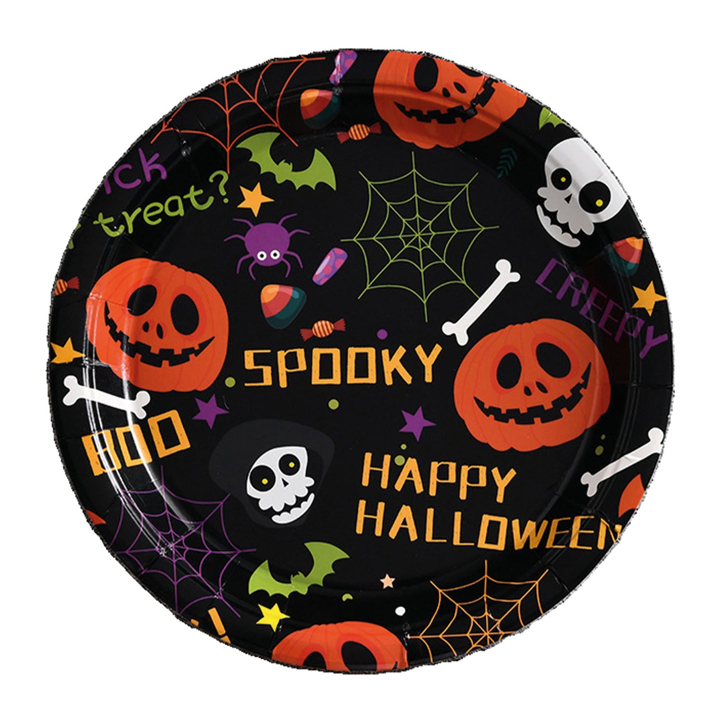 Set 6 Platos 18 cm Halloween | Big Party
