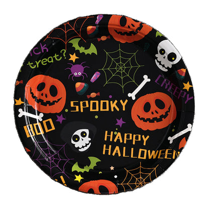 Set 6 Platos 18 cm Halloween | Big Party