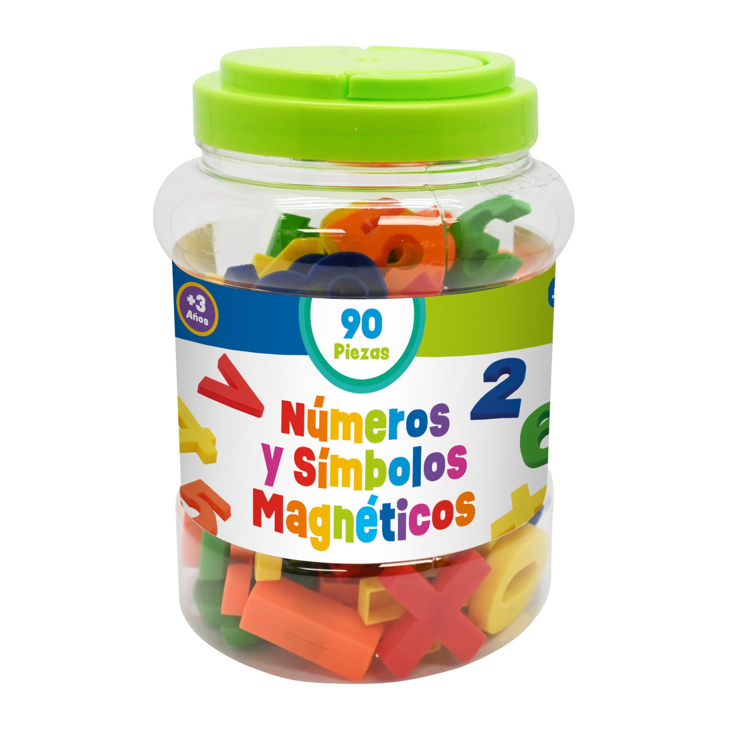 Set Números y Símbolos Magnéticos 90 Piezas | Pronobel