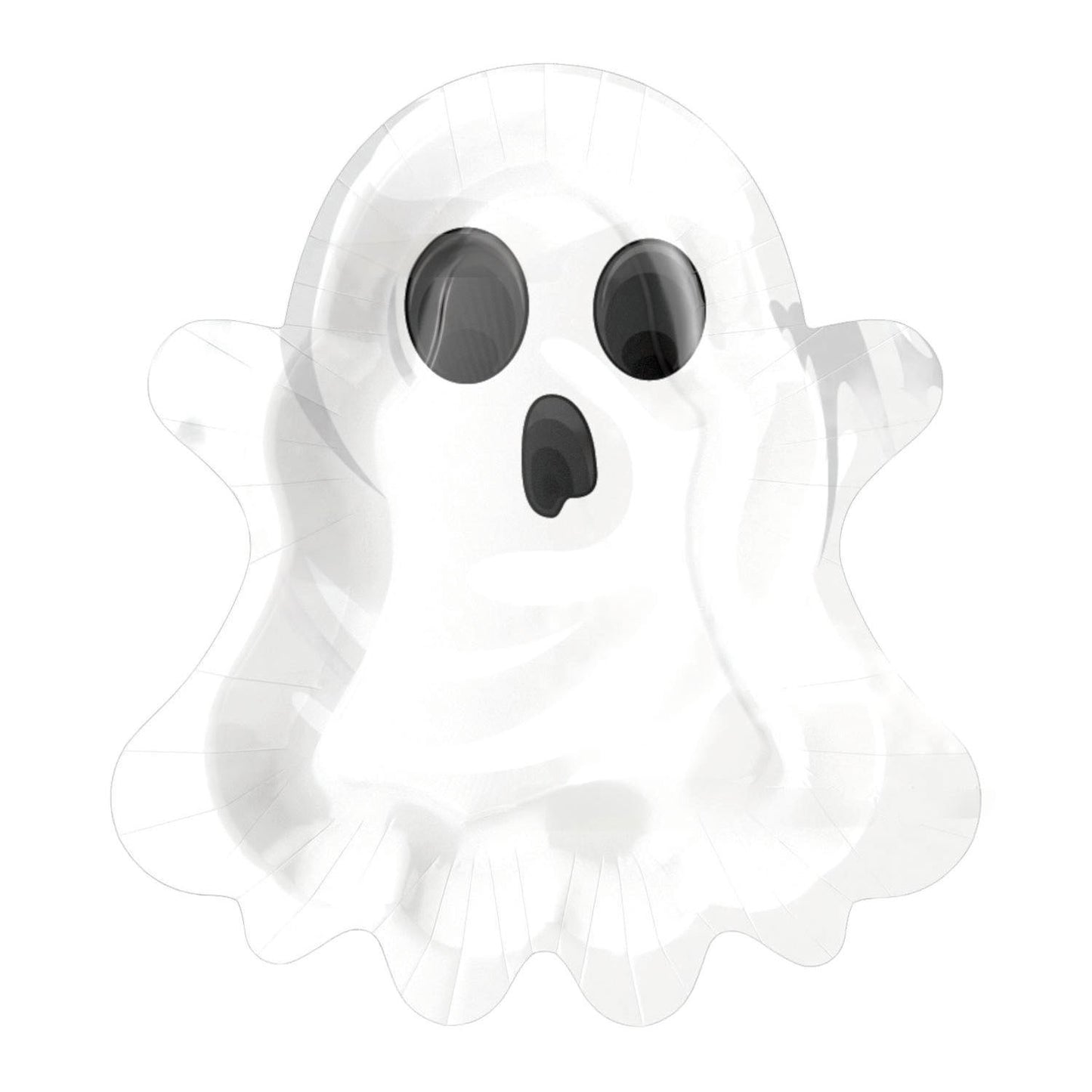 Plato Fantasma Blanco Halloween | Big Party