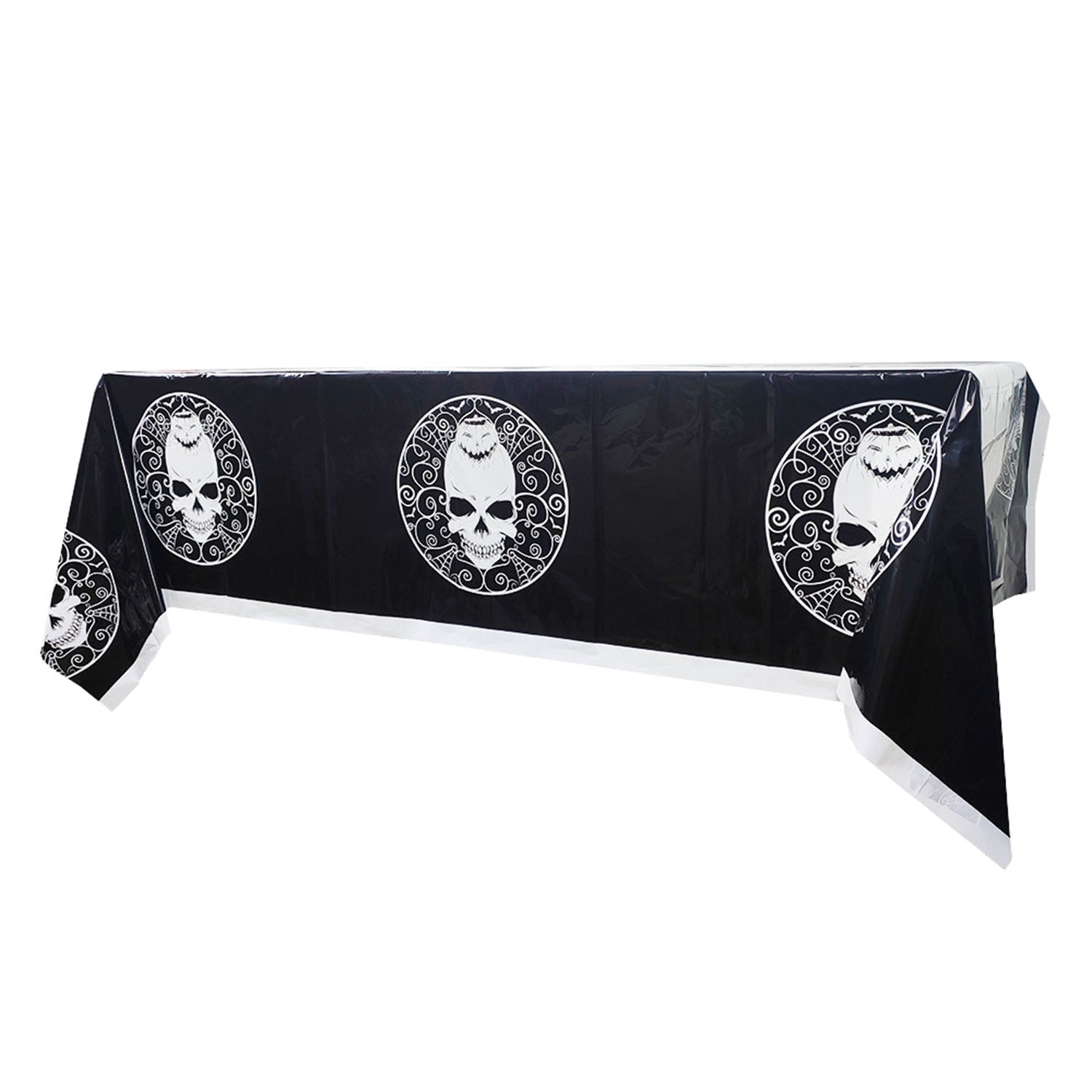 Mantel Plástico Negro Halloween | Big Party