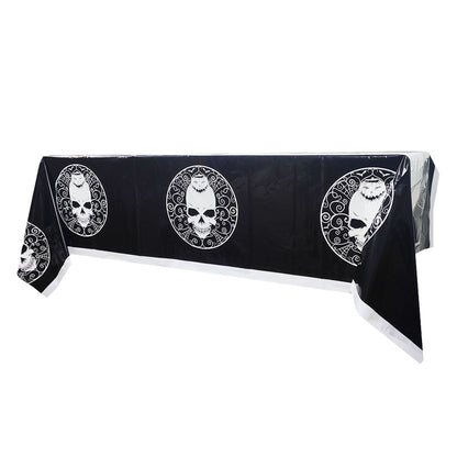 Mantel Plástico Negro Halloween | Big Party