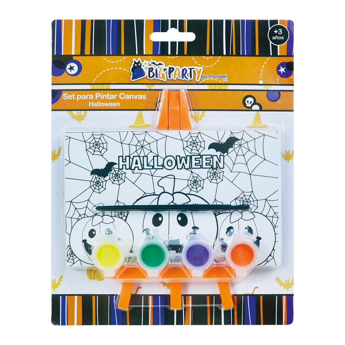 Set Para Pintar Canvas Halloween | Big Party