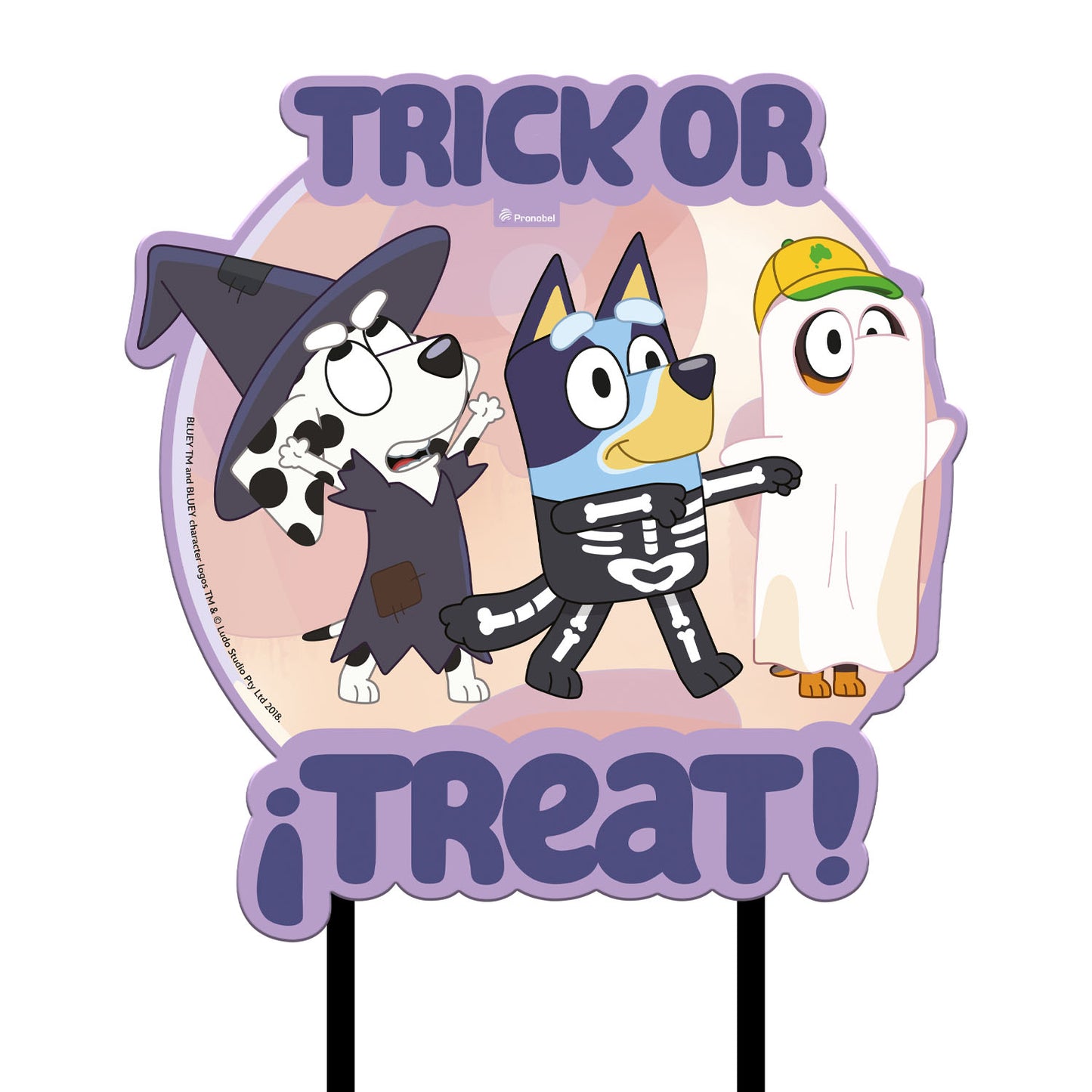 Estaca Para Jardín Trick Or Treat Halloween | Bluey