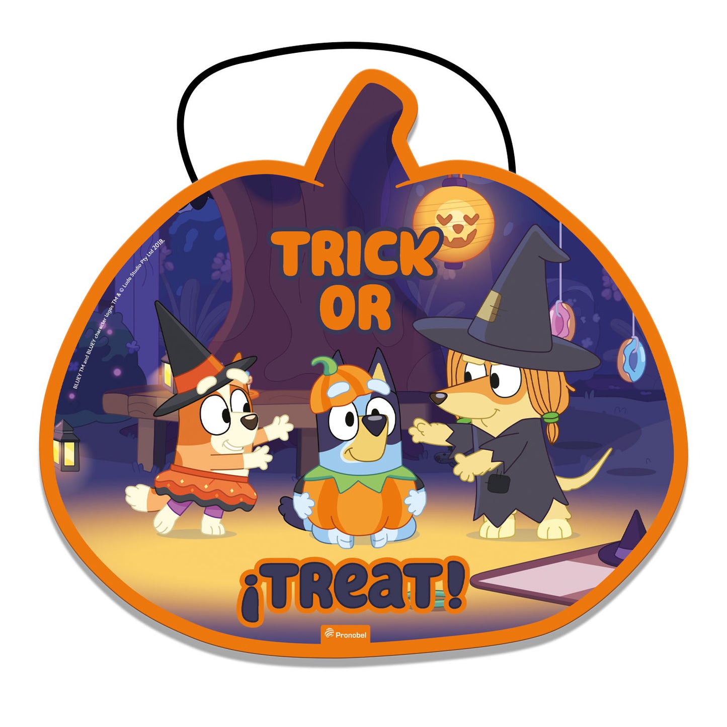 Deco Puerta Trick Or Treat Halloween | Bluey
