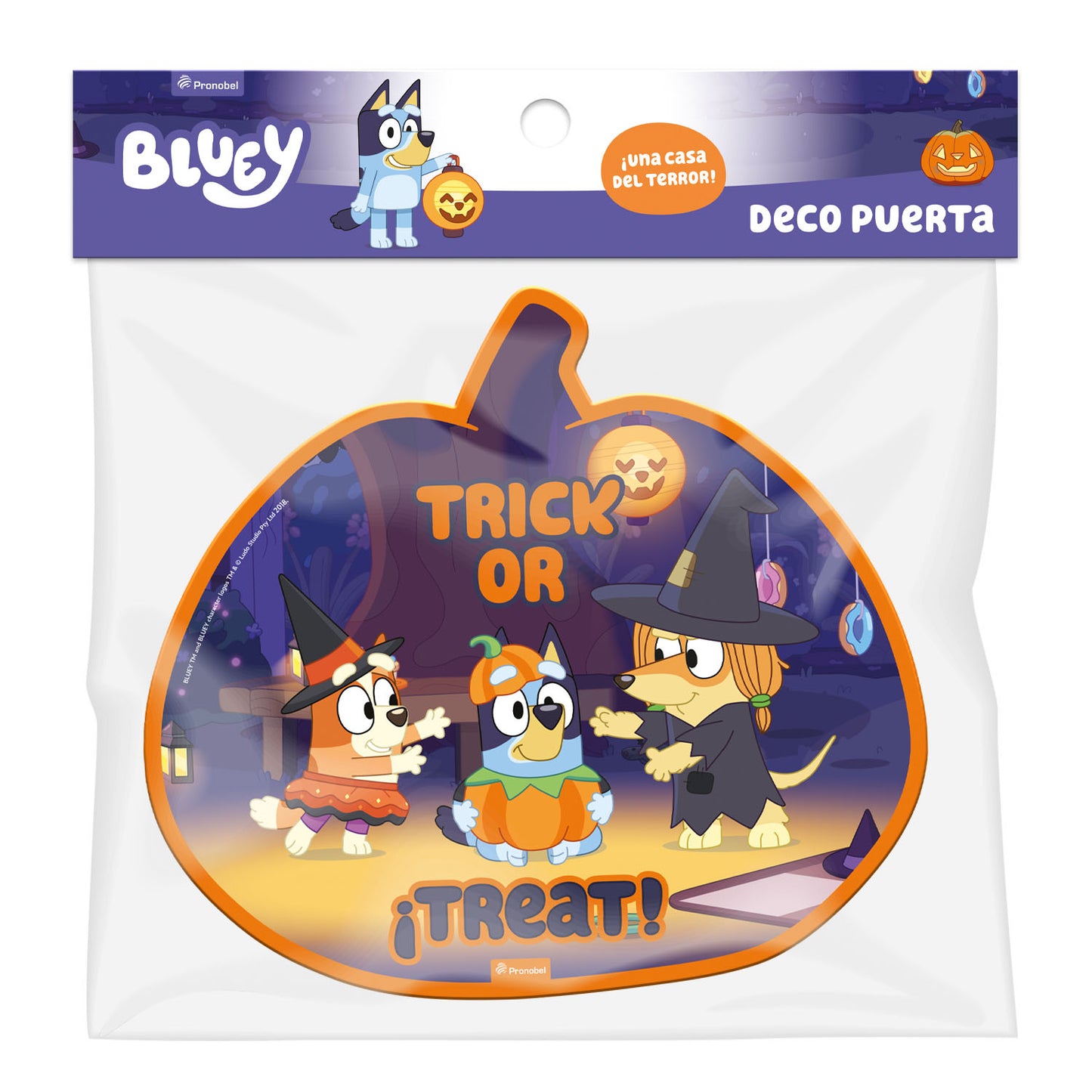Deco Puerta Trick Or Treat Halloween | Bluey