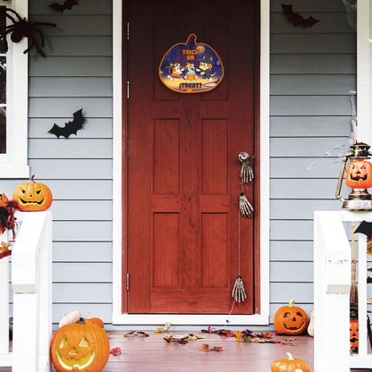 Deco Puerta Trick Or Treat Halloween | Bluey