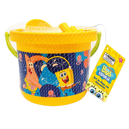 Set Playa Balde Con Accesorios | Bob Esponja