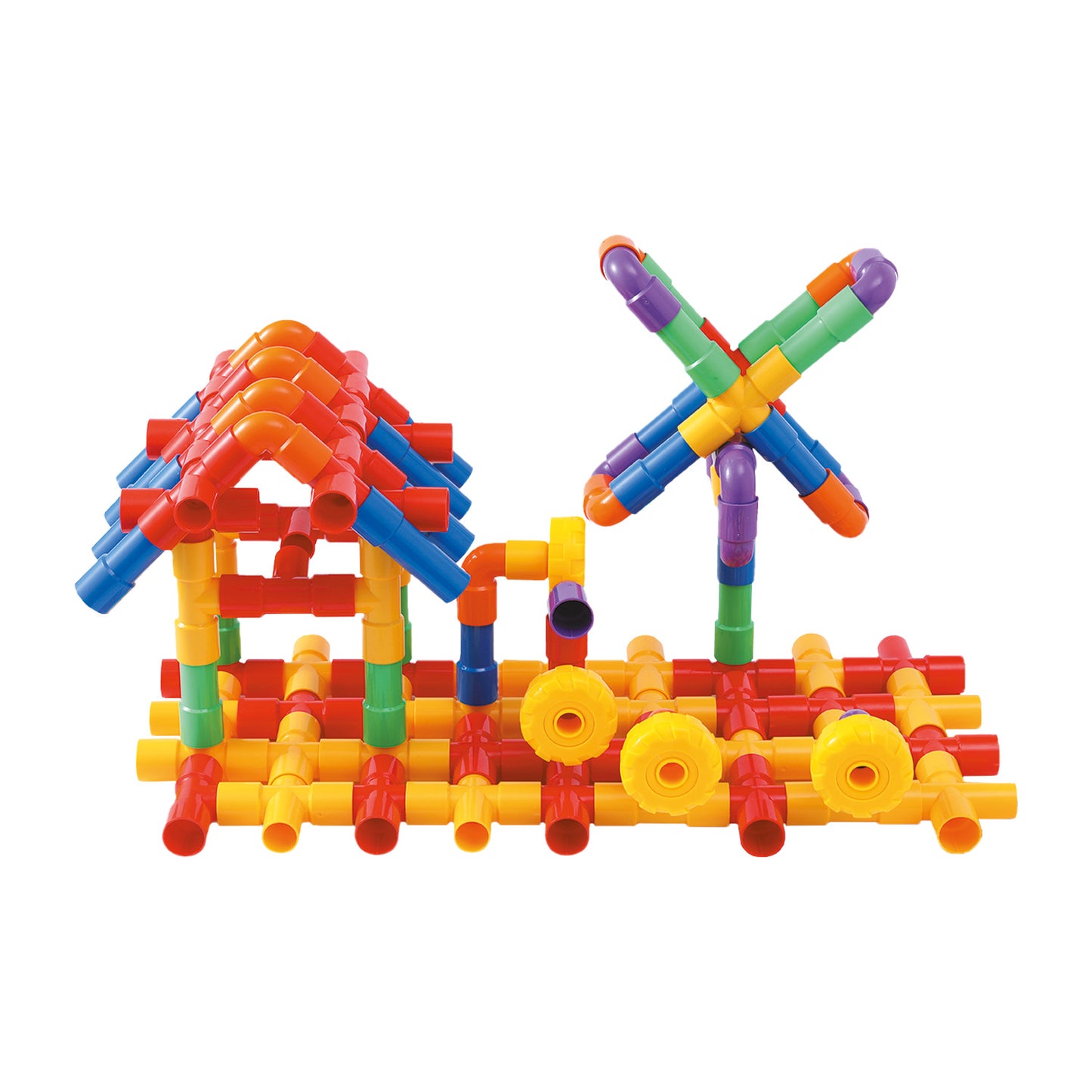 Tubos Conectores 40 Unidades con Balde | Pronobel