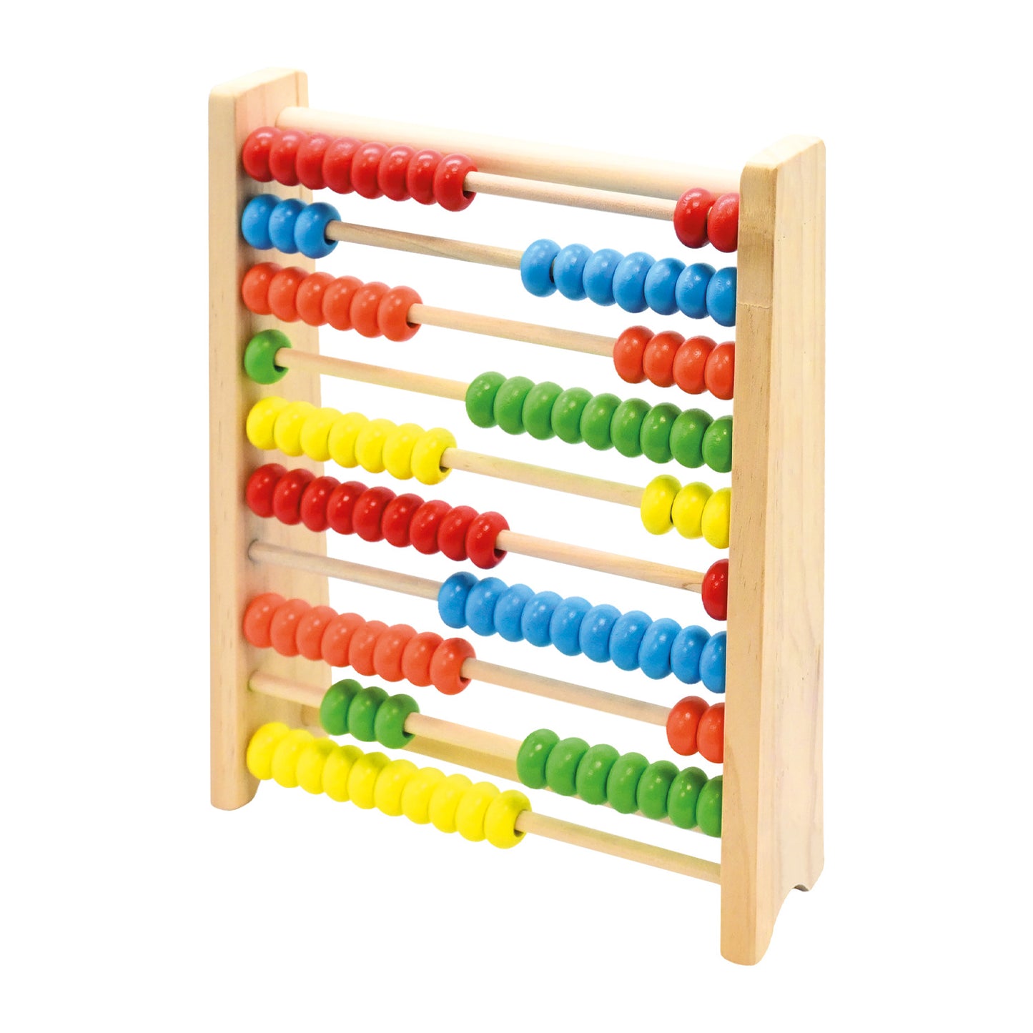 Ábaco Horizontal de Madera 10 Filas 30 x 22 cm | Pronobel