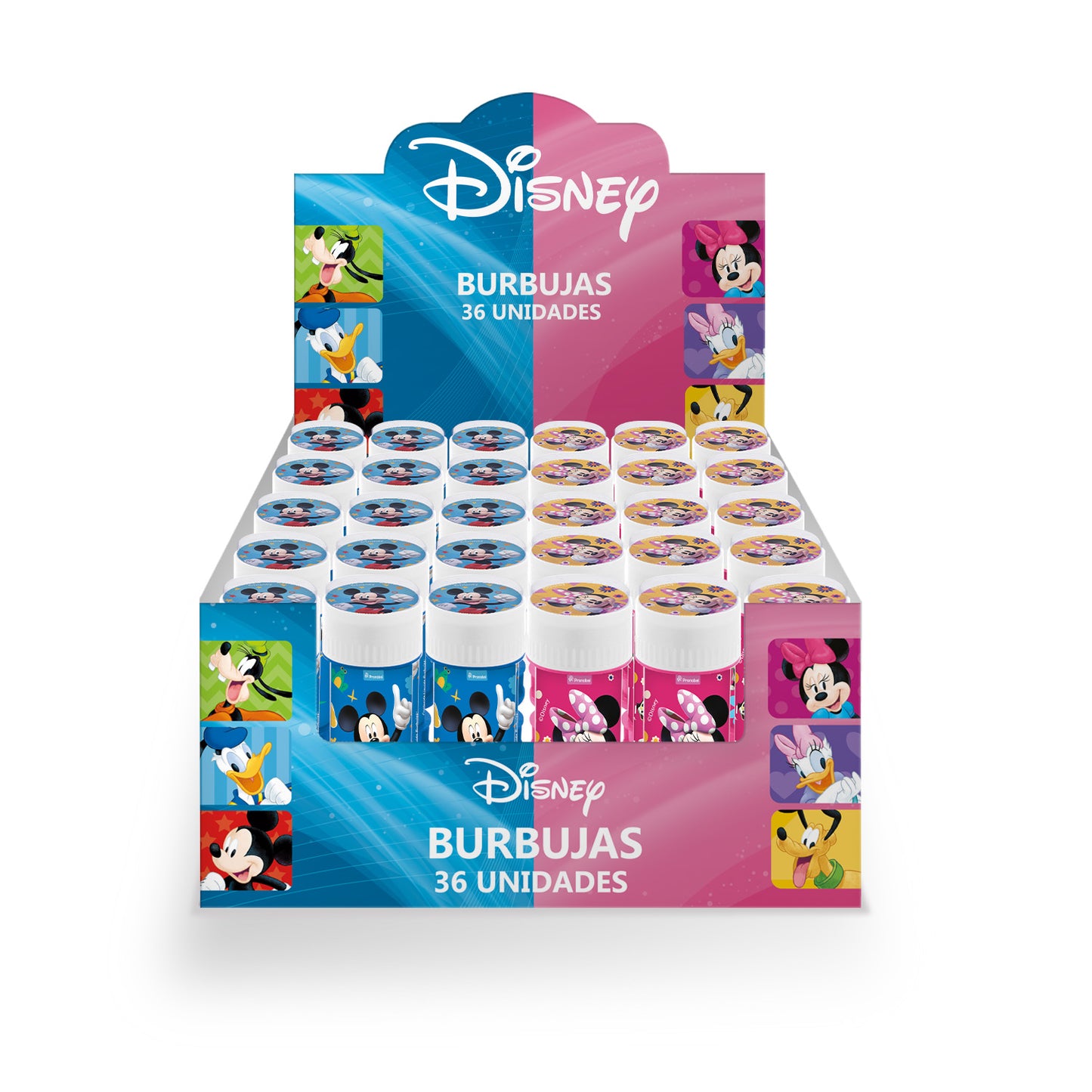 36 Burbujas Básicas Mickey y Minnie | Disney