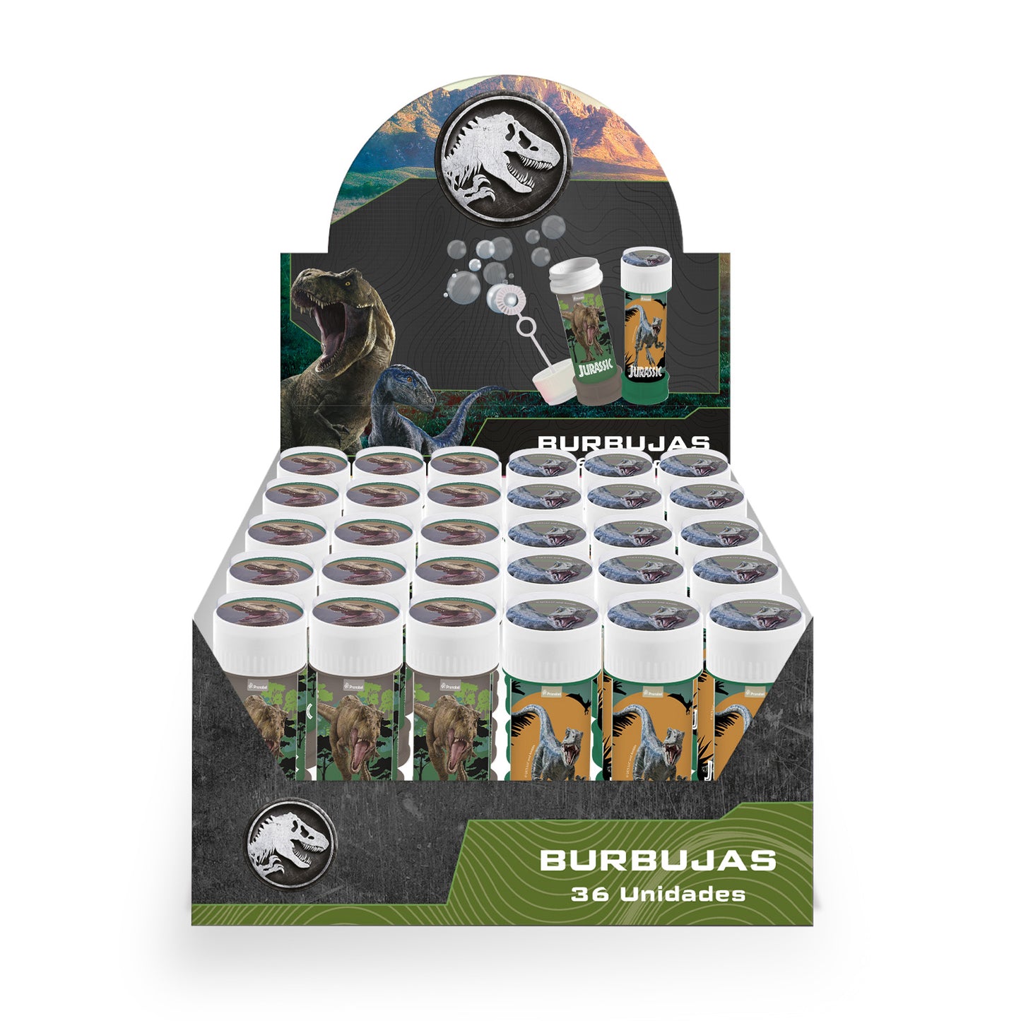 36 Burbujas Básicas | Jurassic World