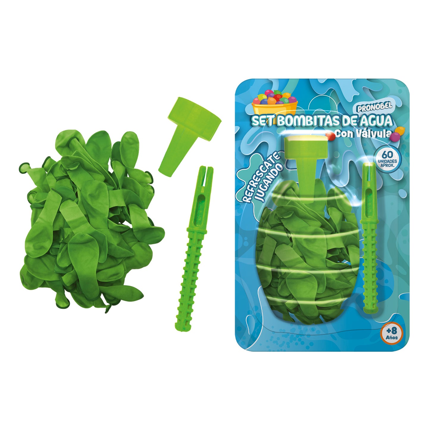 Set Bombitas De Agua 60 Un con Válvula | Pronobel