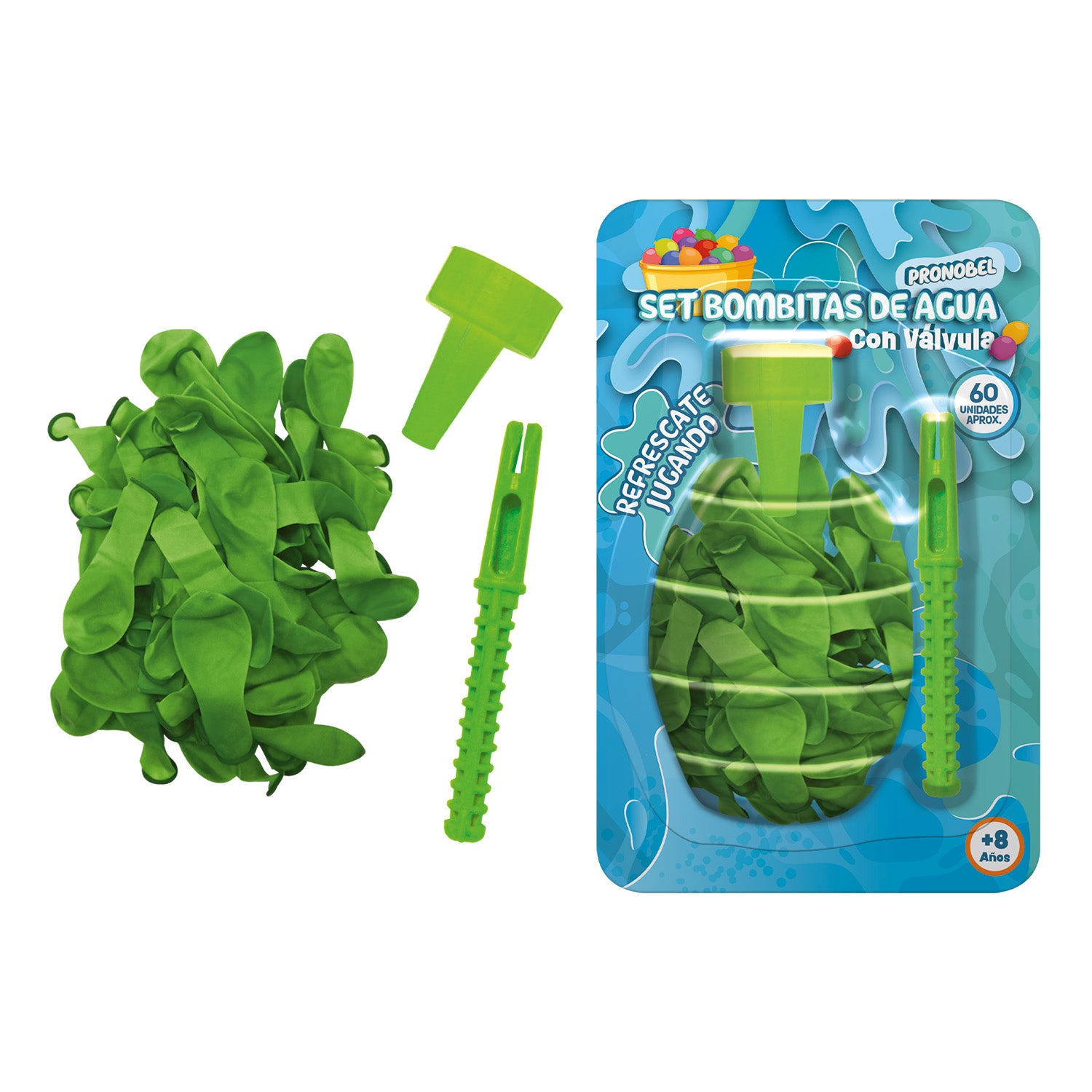 Set Bombitas De Agua 60 Un con Válvula | Pronobel