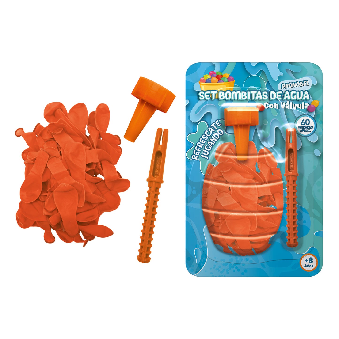 Set Bombitas De Agua 60 Un con Válvula | Pronobel
