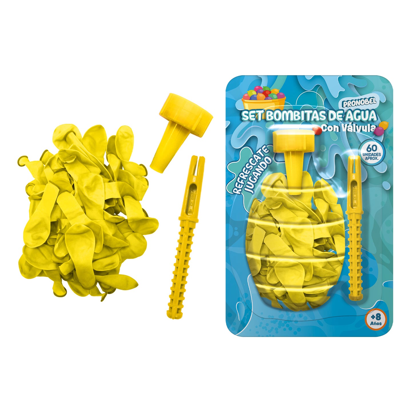Set Bombitas De Agua 60 Un con Válvula | Pronobel