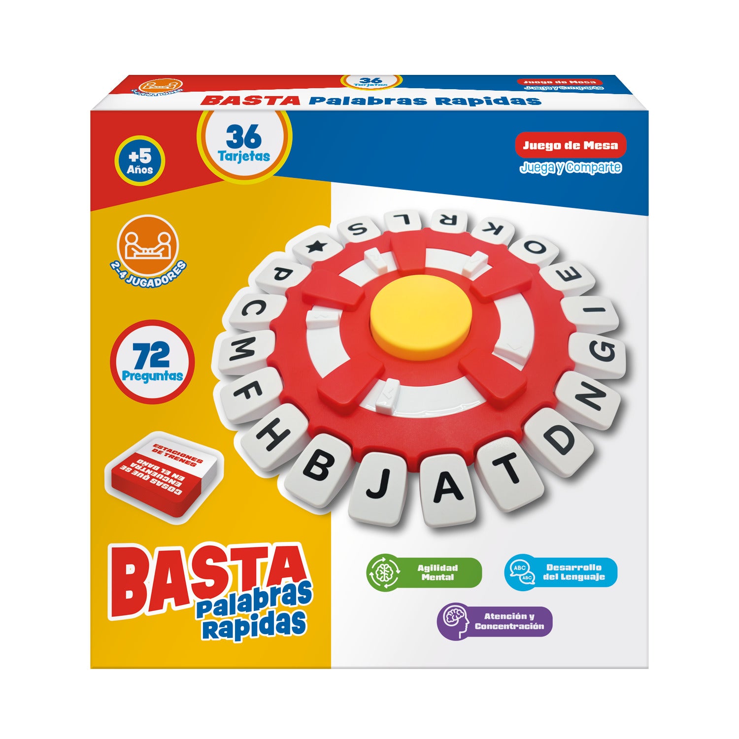 Juego Basta Palabras Rápidas | Pronobel