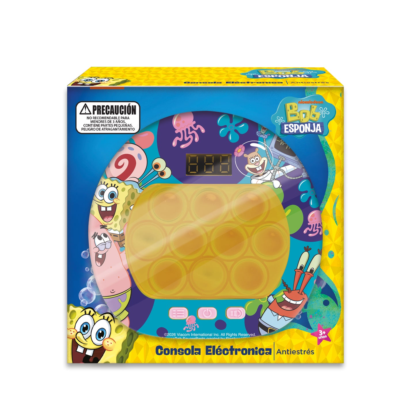 Consola Electrónica Antistress | Bob Esponja