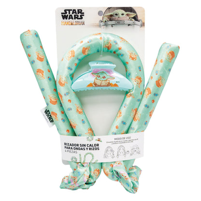 Set Rizador Sin Calor 4 Piezas Grogu | Star Wars