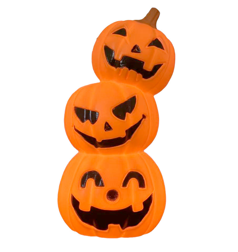 Calabaza Triple 9x6.5x18 cm Halloween | Big Party