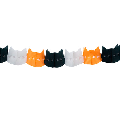 Guirnalda Gatos Halloween 360 cm | Big Party