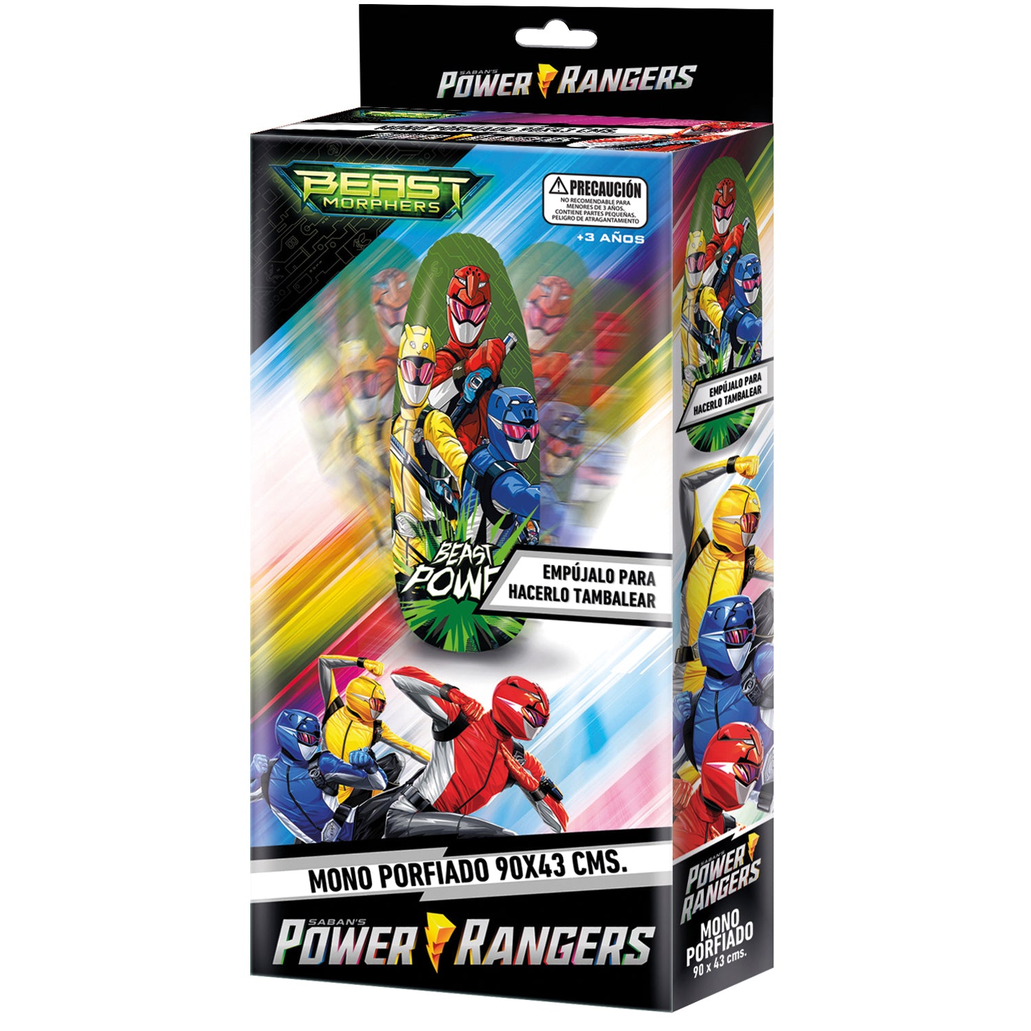 Mono Porfiado 80 cm| Power Rangers