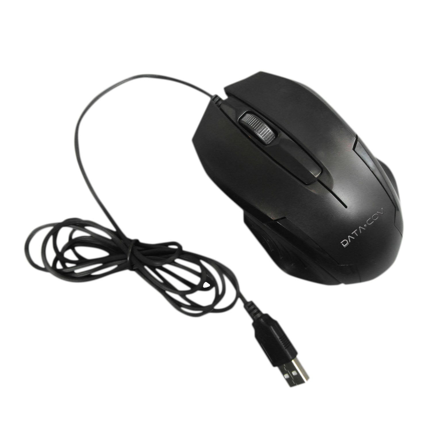 Mouse Con Cable 3D Óptico USB 2.0 Negro | Datacom