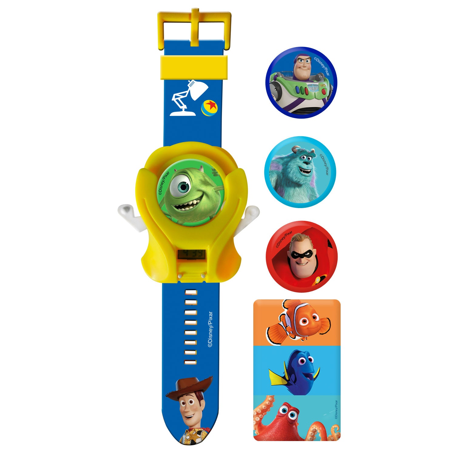 Reloj Lanzador De Discos | Pixar Disney