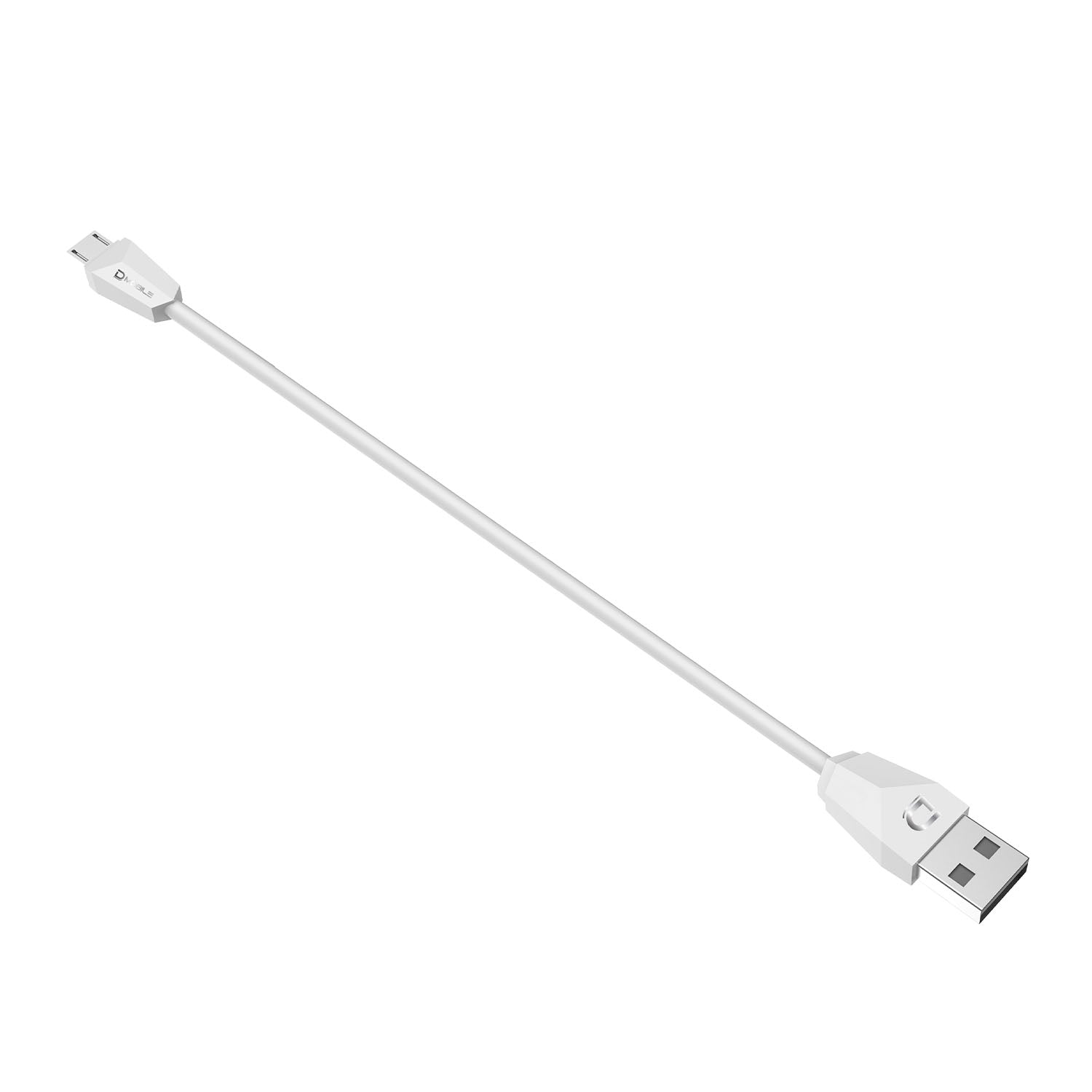 Cable Microusb 2A Blanco 1 metro | Datacom