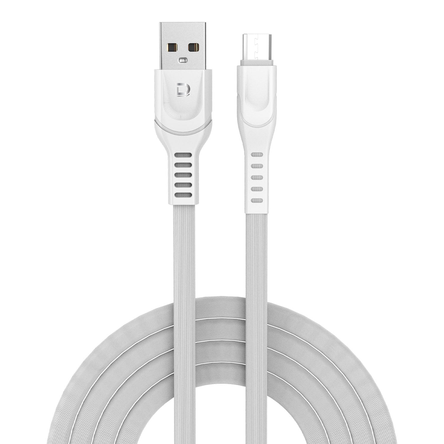 Cable Microusb 2.4A Blanco 1 metro | Datacom