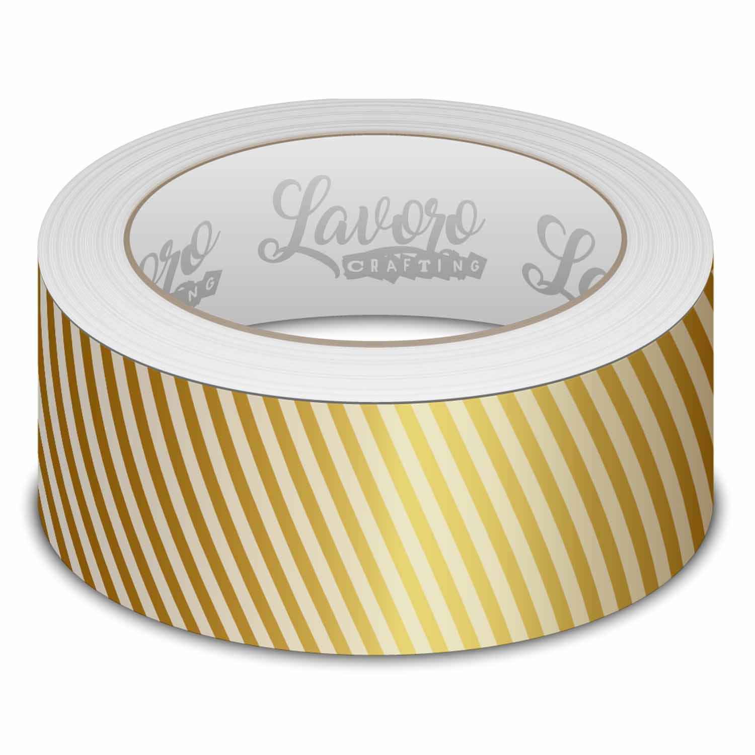 Cinta Washi Tape Foil 1,5 cmx3Mt Dorado 3Un | Lavoro