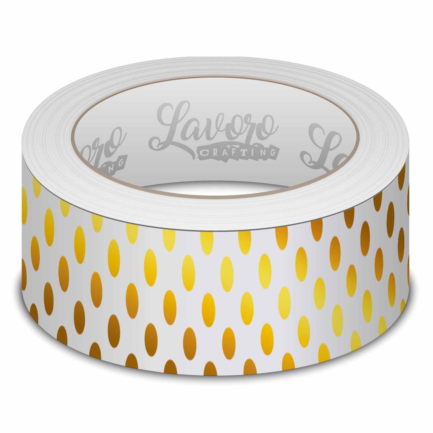 Cinta Washi Tape Foil 1,5 cmx3Mt Dorado 3Un | Lavoro