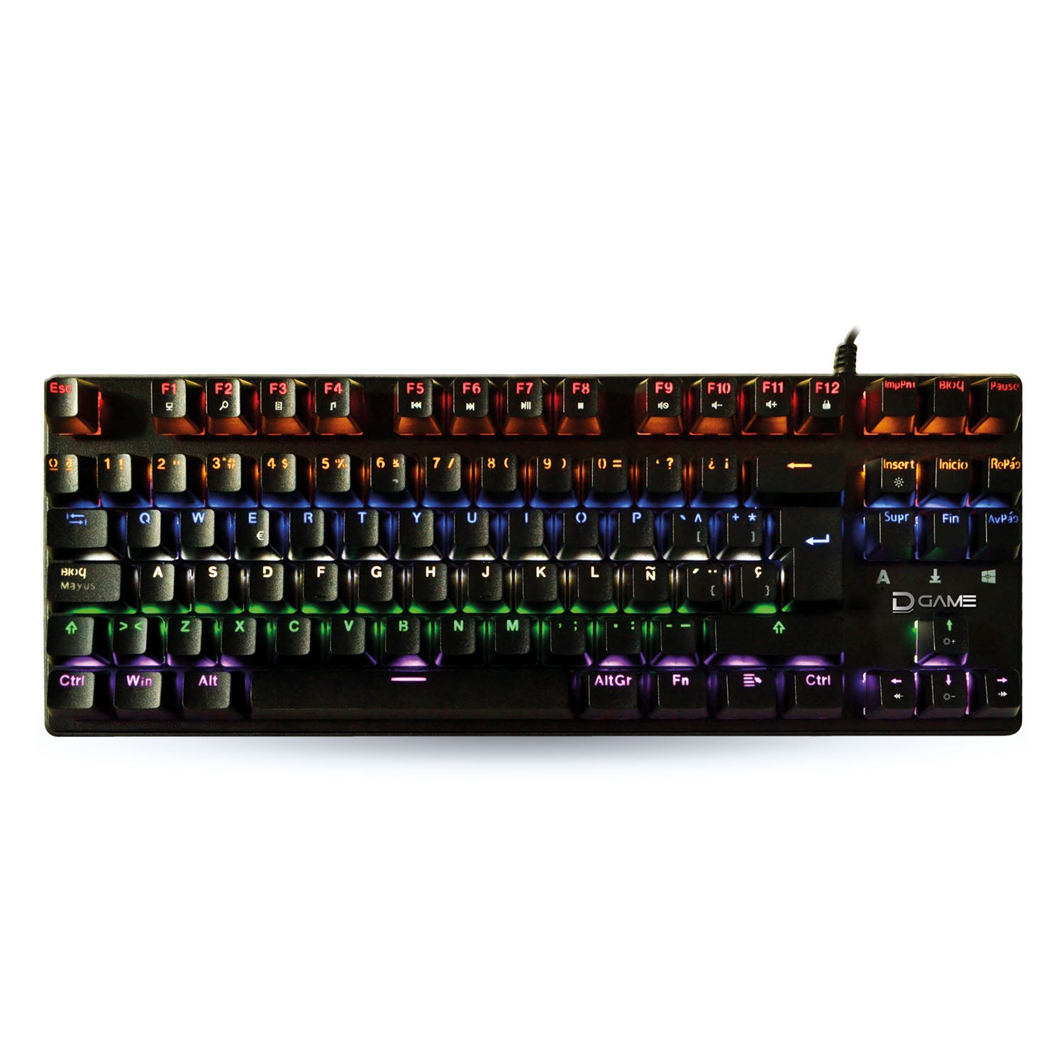 Teclado Gamer Mecanico 87 Teclas - RGB | Datacom