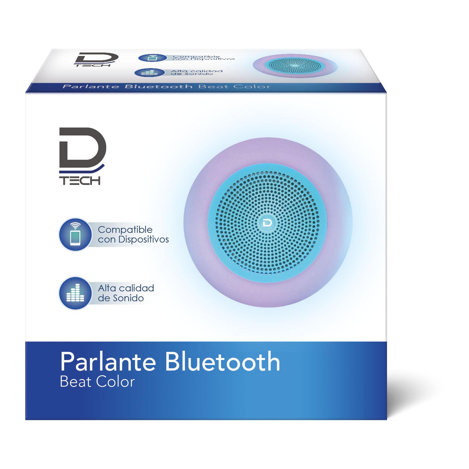 Mini Parlante BT 4.2 3W Azul | Datacom