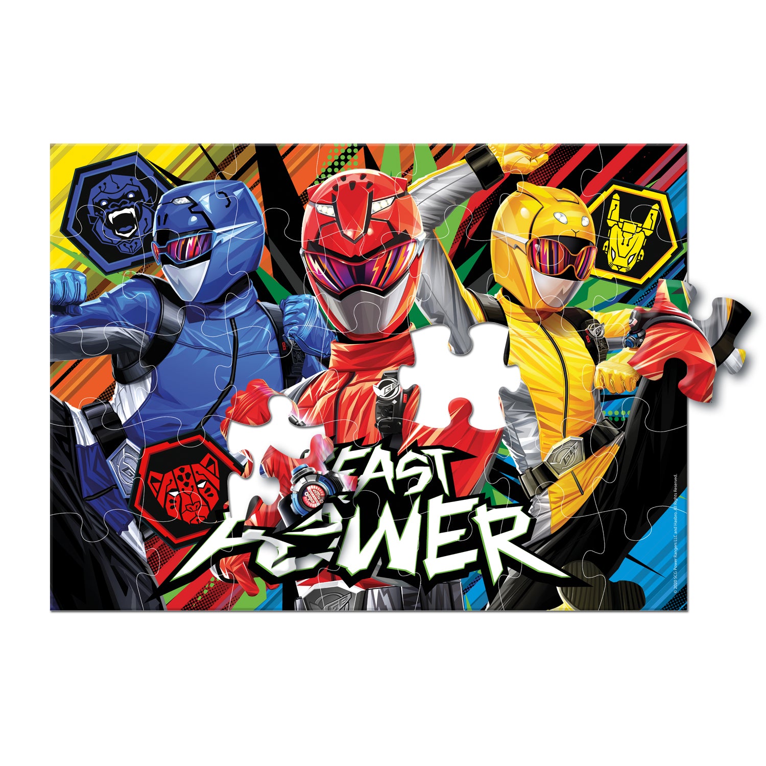 Puzzle 35 Piezas | Power Ranger