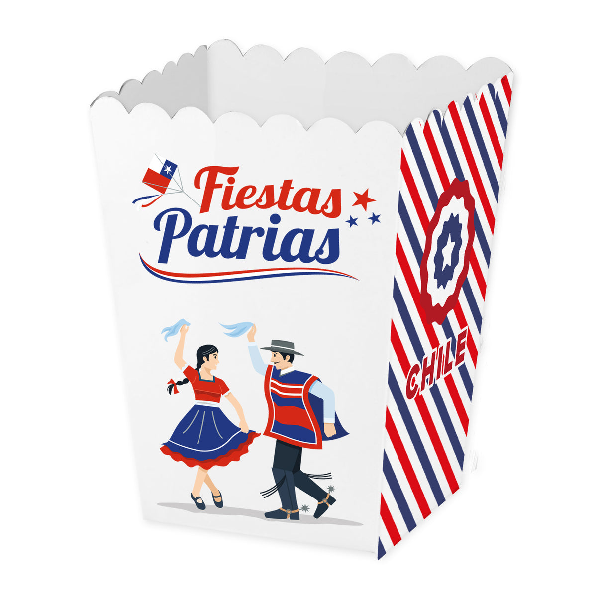 Set Pop Corn 4 Piezas | Big Party