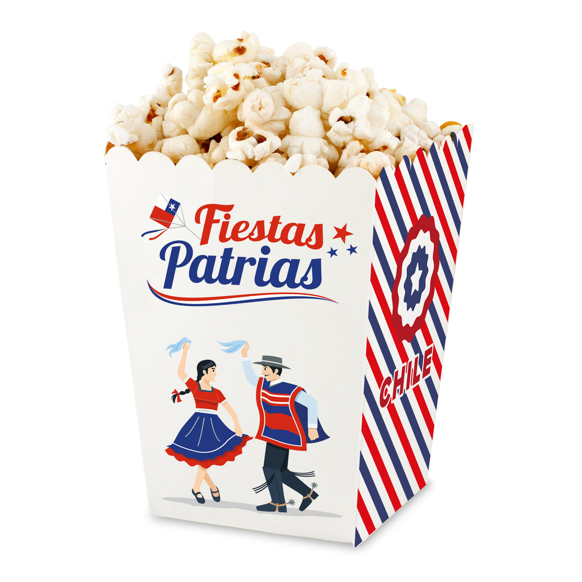 Set Pop Corn 4 Piezas | Big Party